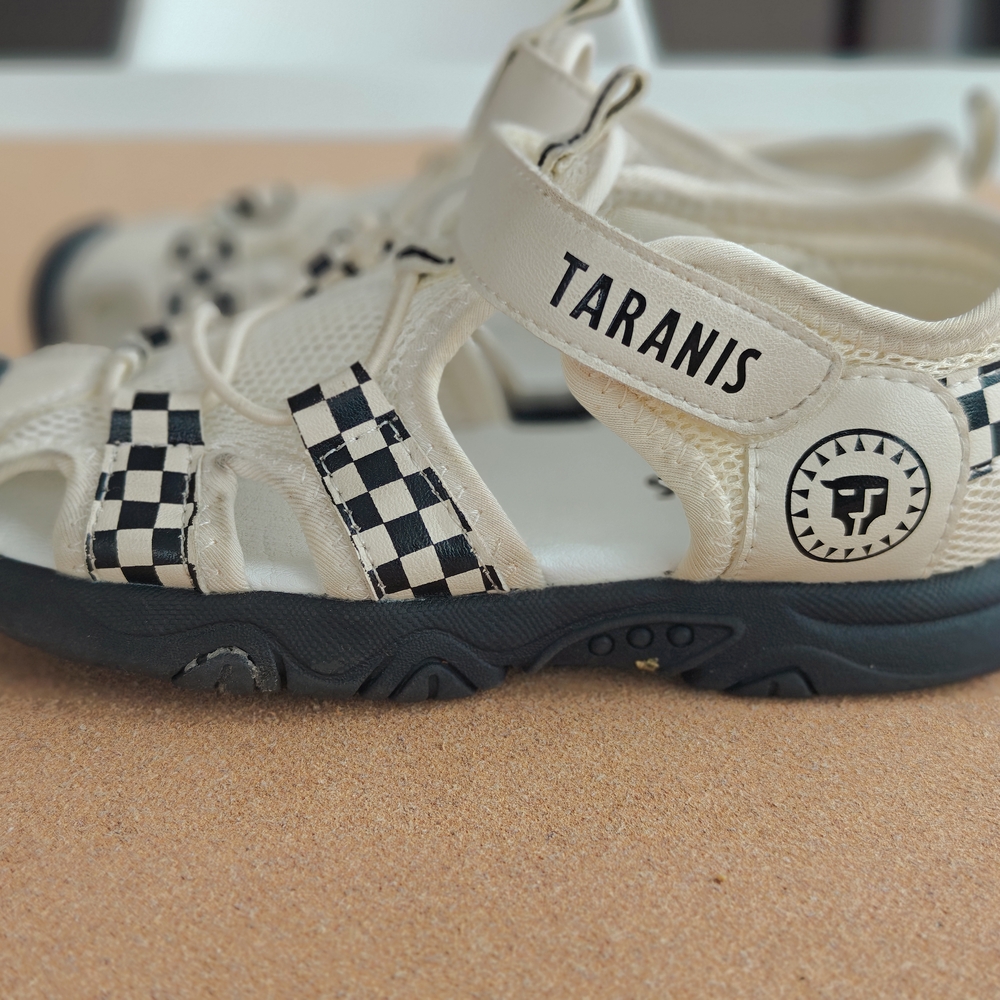 Kids Sandals - Black and White